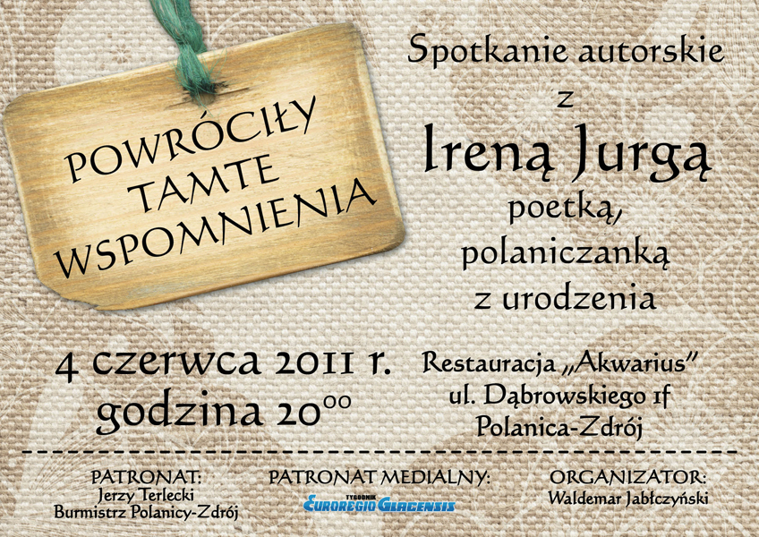 spotkanie Irena Jurga